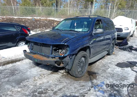 2008 Chevrolet Trailblazer Fleet from USA, damaged, VIN 1GNDT13S282251086